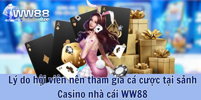 Casino WW88 - Sảnh Game Dành Riêng Cho Các Cao Thủ Đam Mê Cá Cược 5 Casino WW88